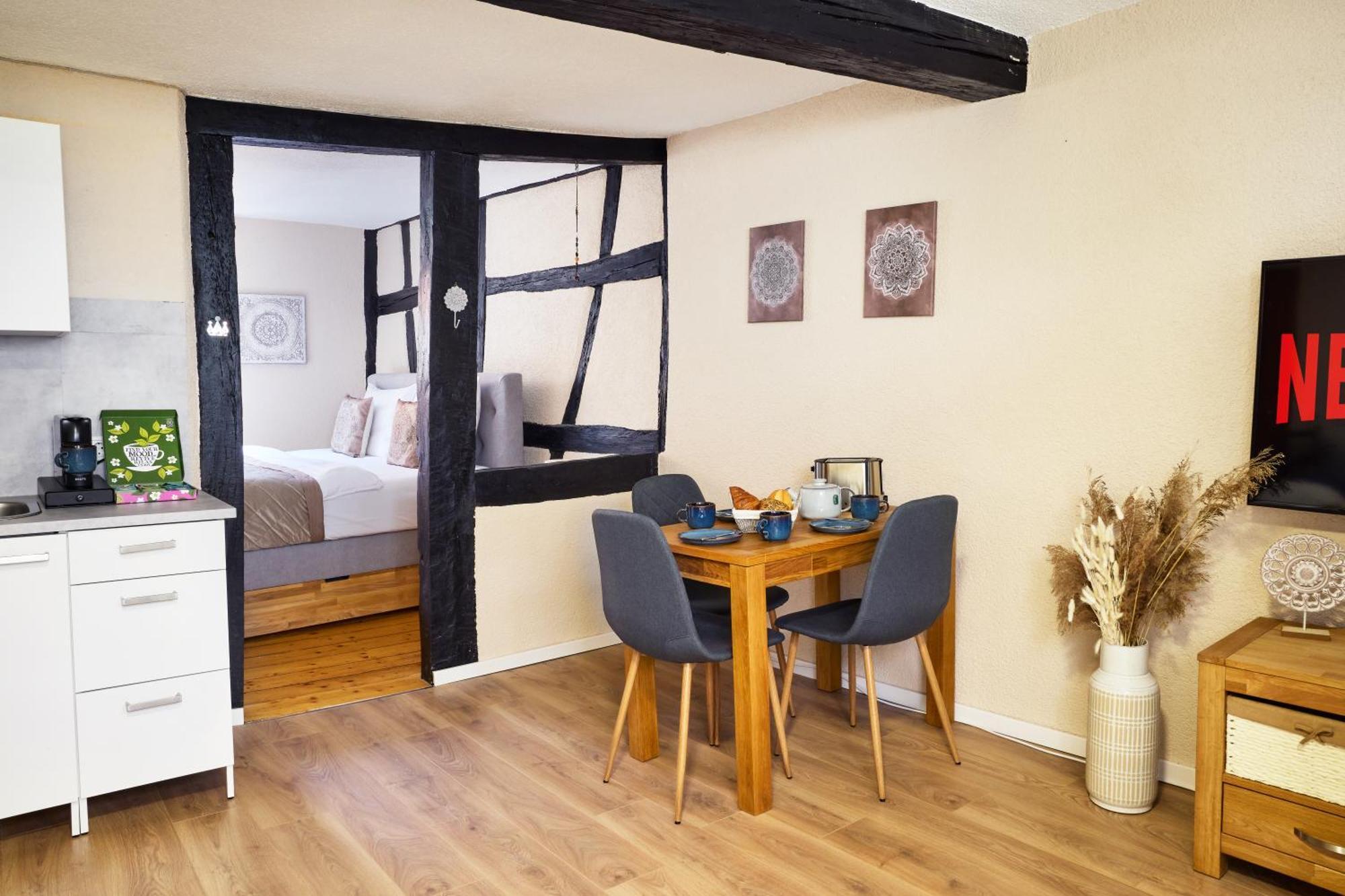Apartamento Hygge-Flats - Zentral Fuer 2-4 Personen, Wlan Heppenheim  Exterior foto