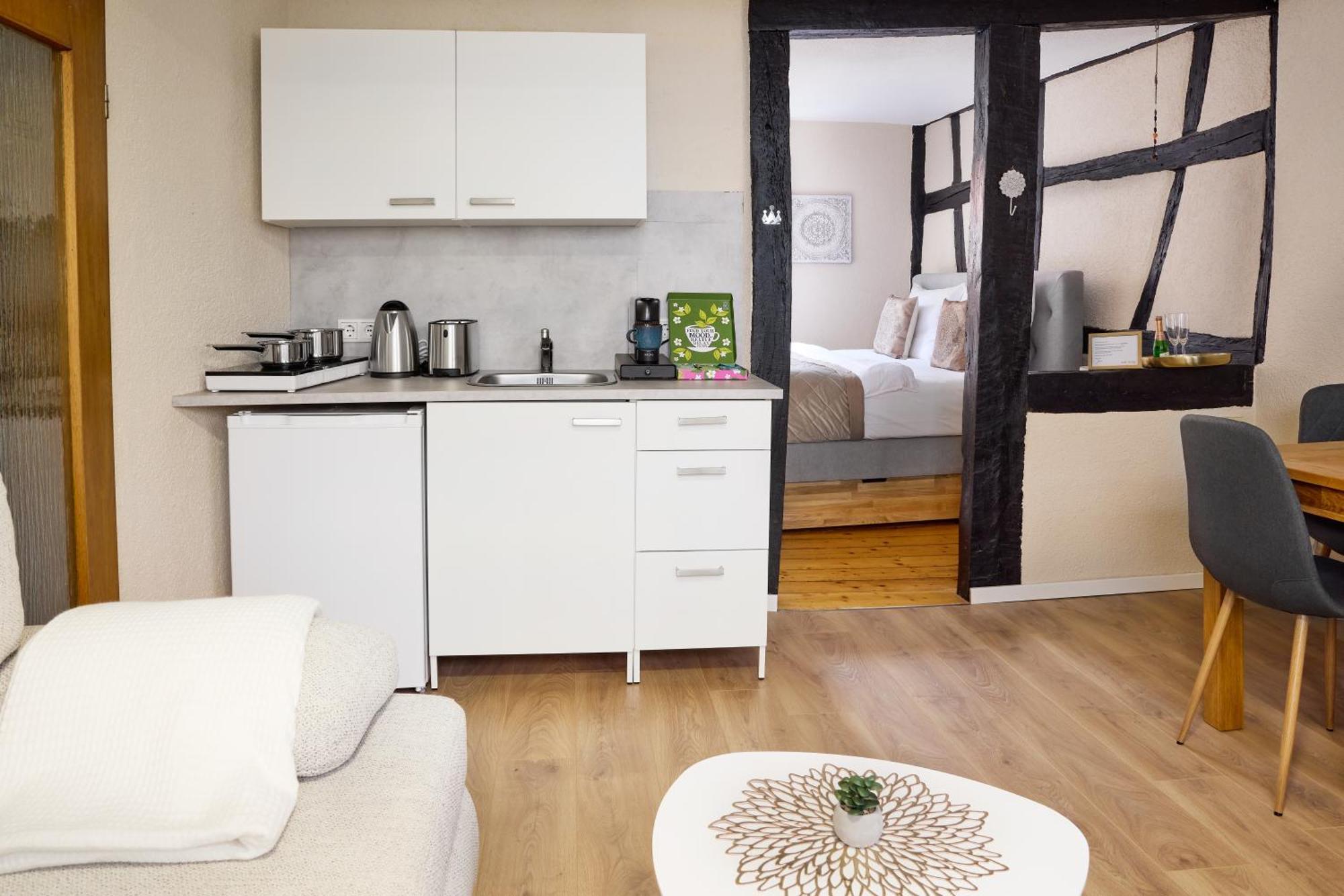 Apartamento Hygge-Flats - Zentral Fuer 2-4 Personen, Wlan Heppenheim  Exterior foto